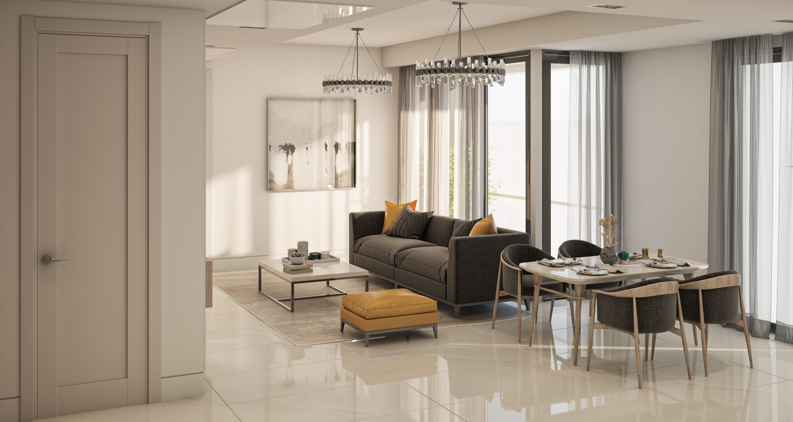 4th floor east unit-2نشیمن